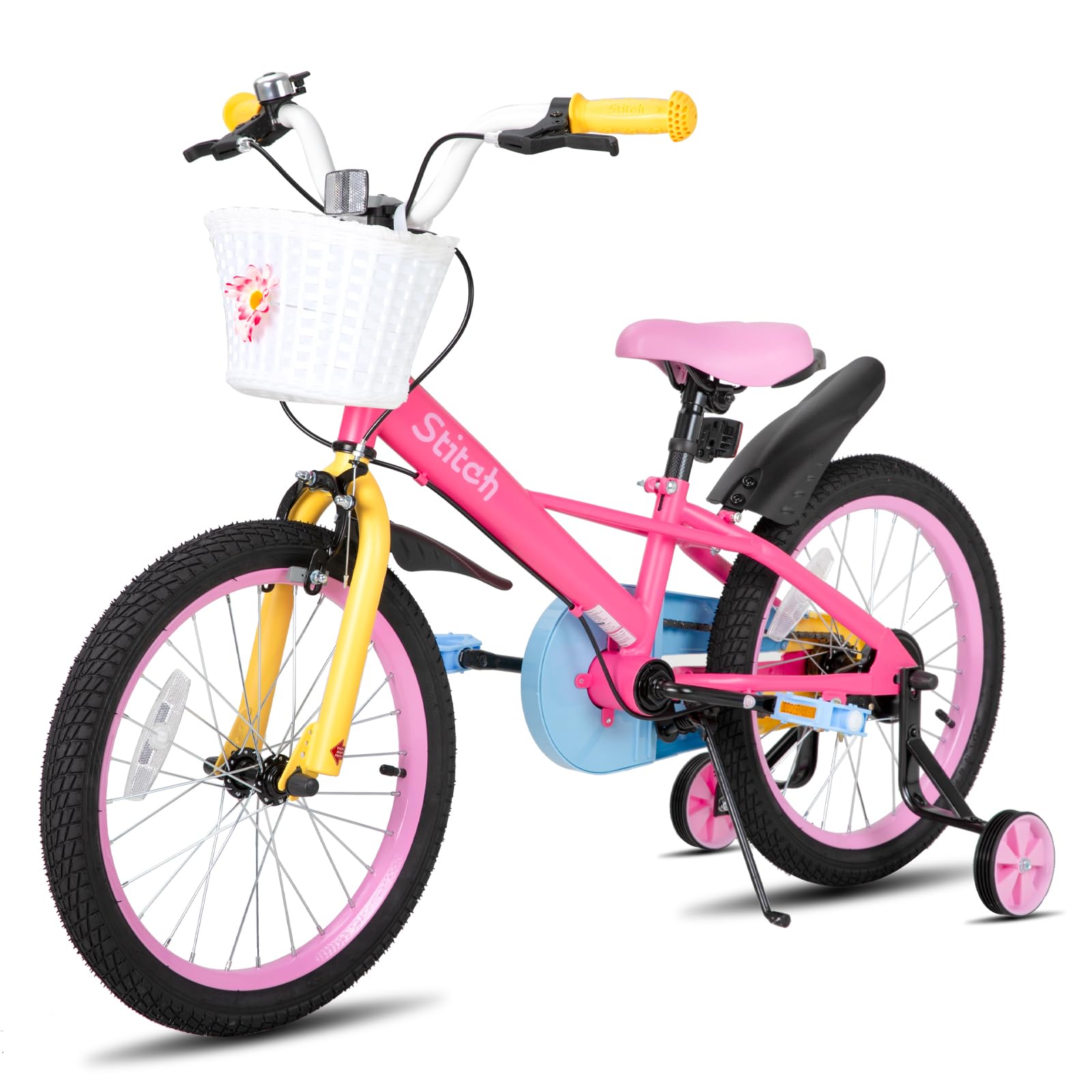 STITCH Macaron 18インチの子ども用自転車 bycicle STITCH Macaron 18 Inch kids bike for 5-8 Years Girls Bike,18 Inch